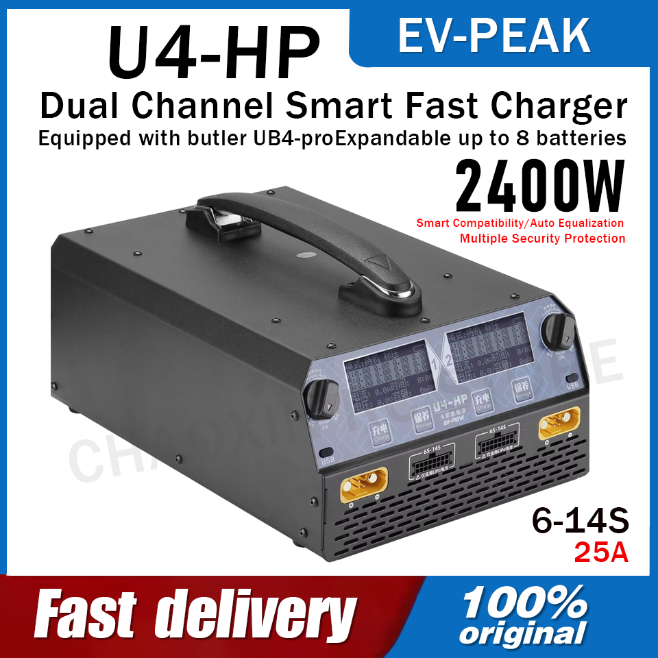 EV-PEAK U4-HP Dual Channel 250 - Drone Battery 6S review and price