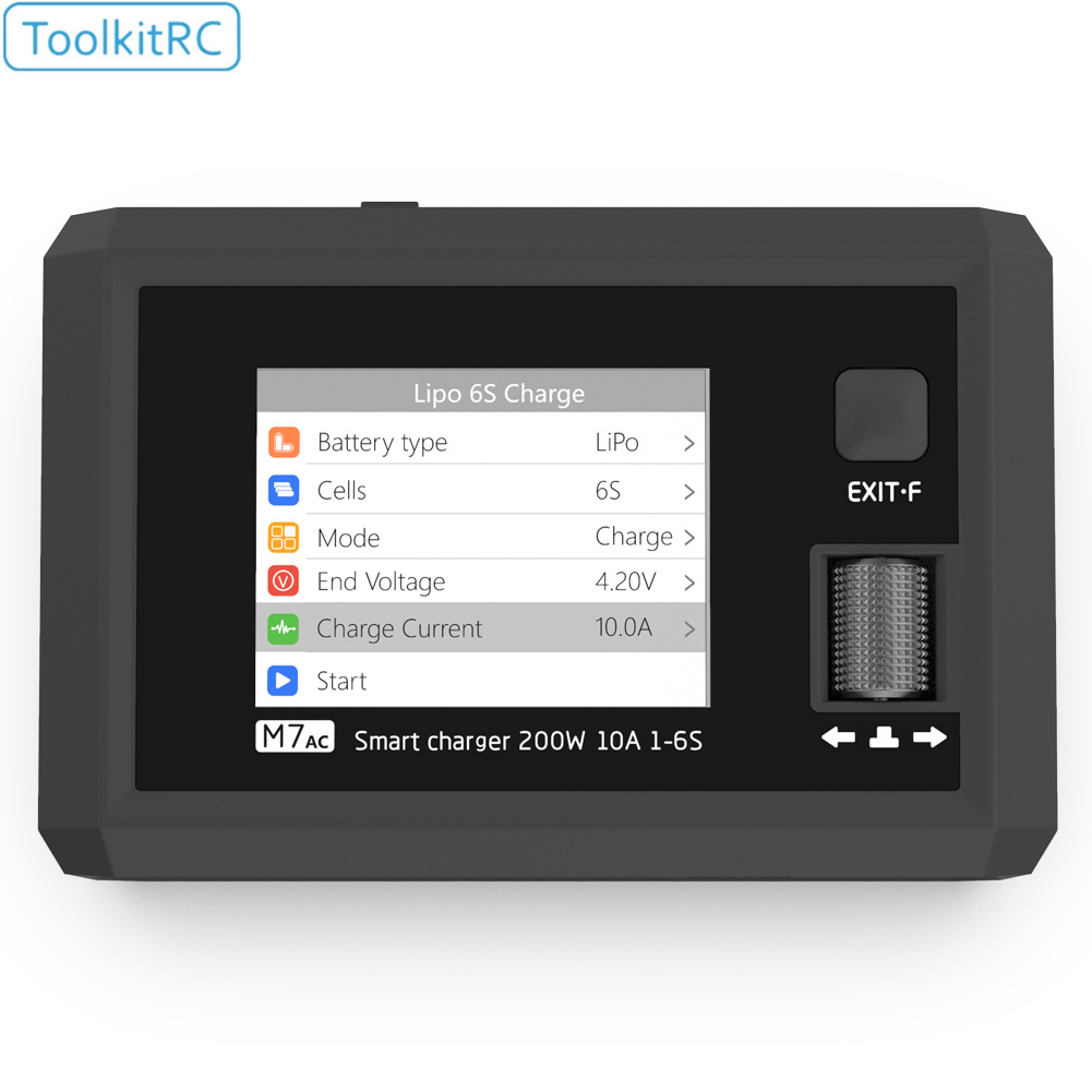 ToolkitRC M7AC 100W AC / 300W  - Drone Battery Smart review and price