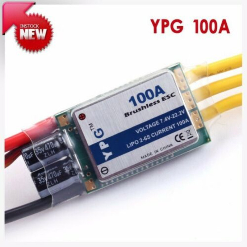 YPG 100A ESC 2~6S SBEC Brushle - Drone Battery 6S review and price